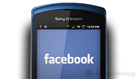 Xperia PLAY 4G from Sony Ericsson has Facebook inside.