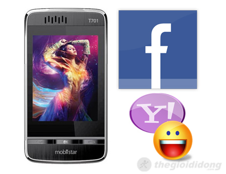 Hỗ trợ Java và GPRS giúp T701 lướt web và cài đặt các ứng dụng dễ dàng