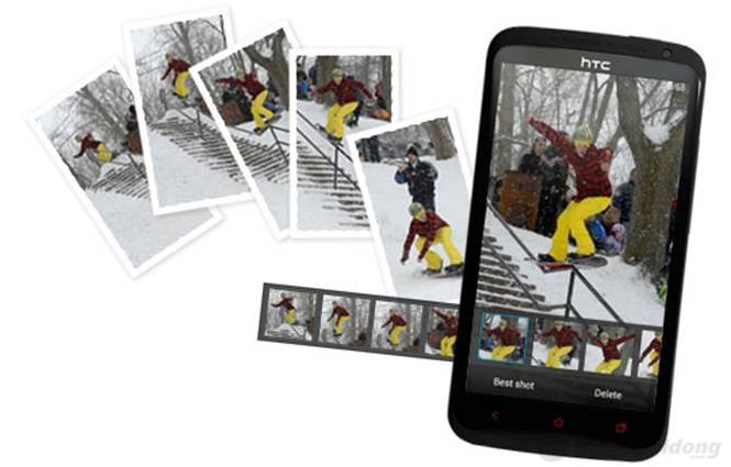 Khả năng chụp liên tục cực nhanh