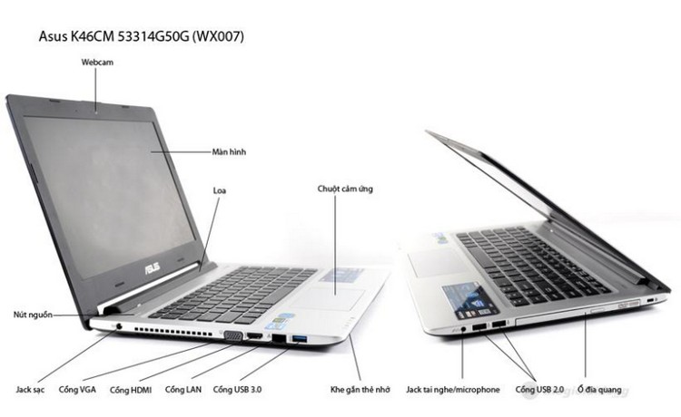 Mô tả chức năng HP H431 2452G75G Mô tả chức năng HP H431 2452G75G