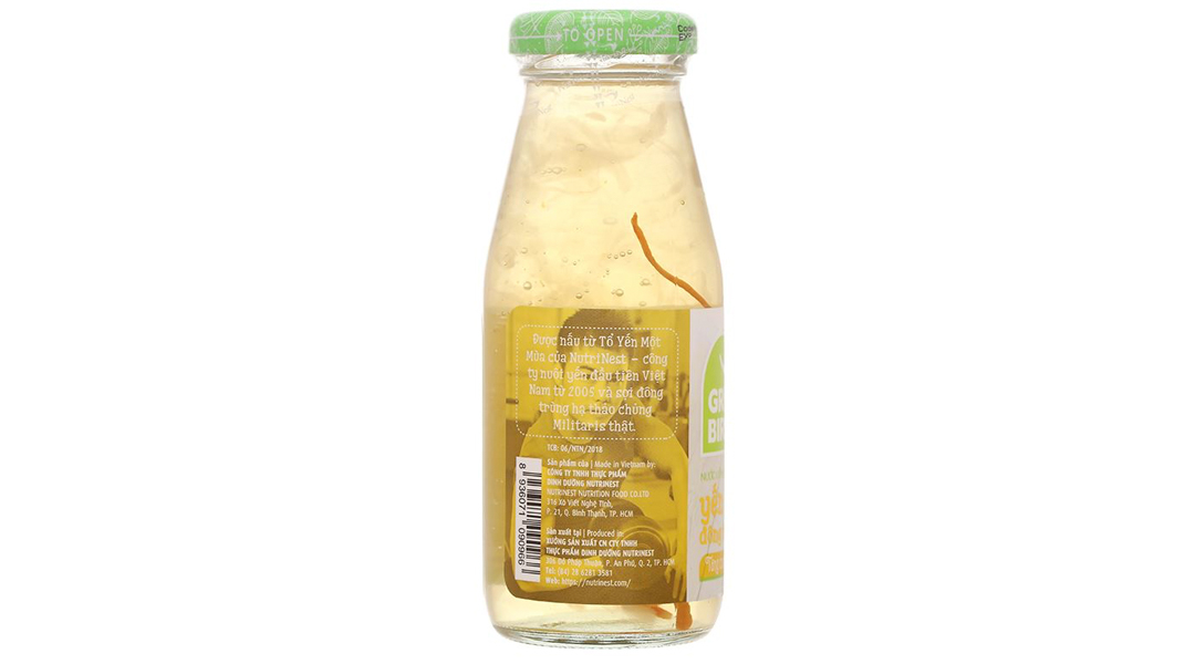 Nước Yến Đông Trùng Hạ Thảo Green Bird Nutrinest