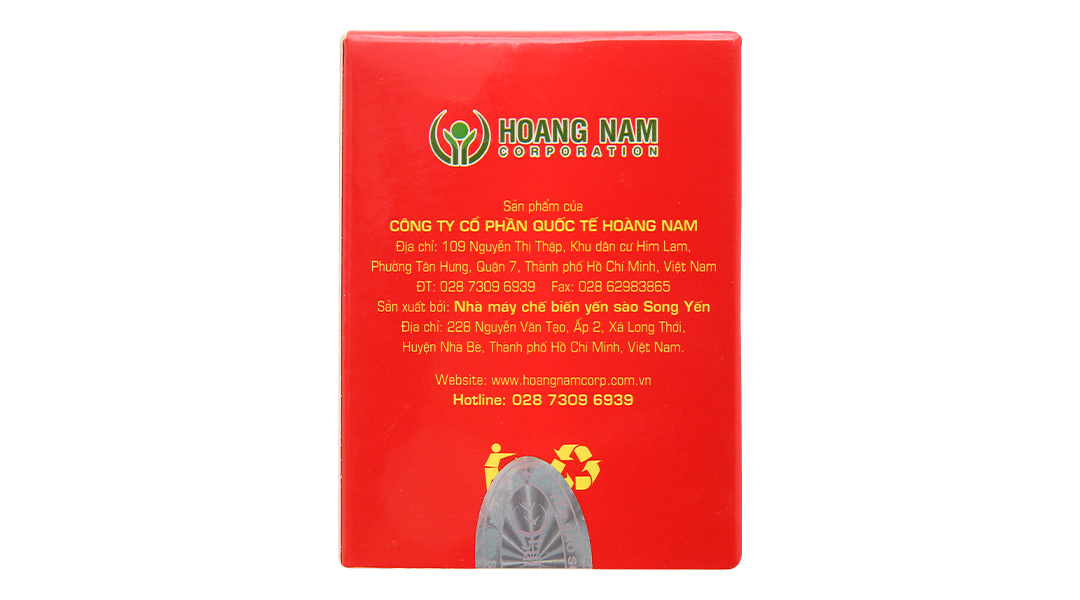 Nước Yến nguyên chất 15% Song Yến