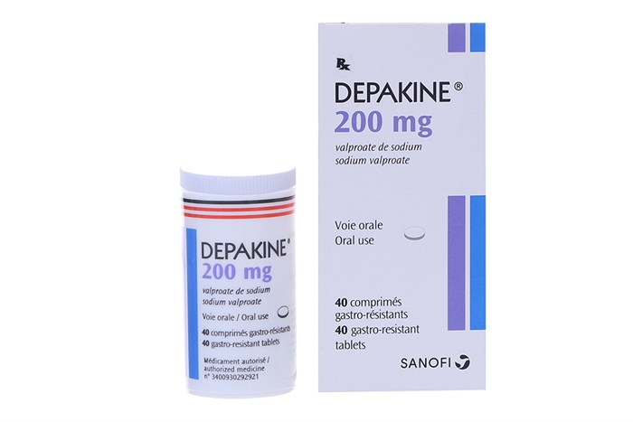 Kết quả hình ảnh cho DEPAKINE® 200mg