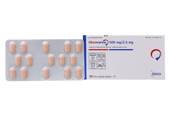 glucovance 500mg/5mg giГЎ bao nhiГЄu