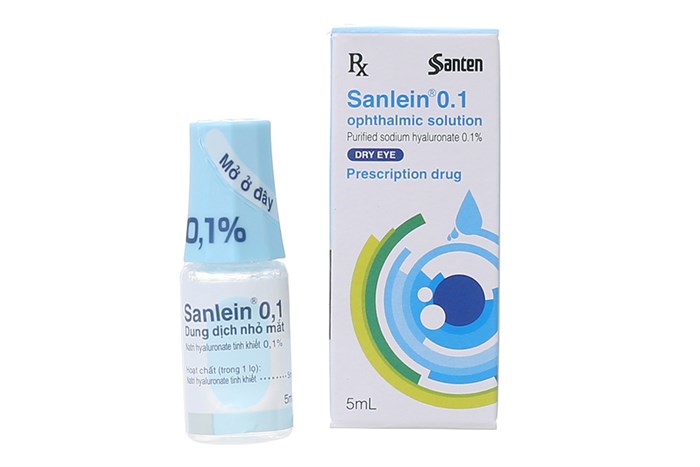 Thuốc nhỏ mắt Salein 0.1 được bác sí khuyên dùng