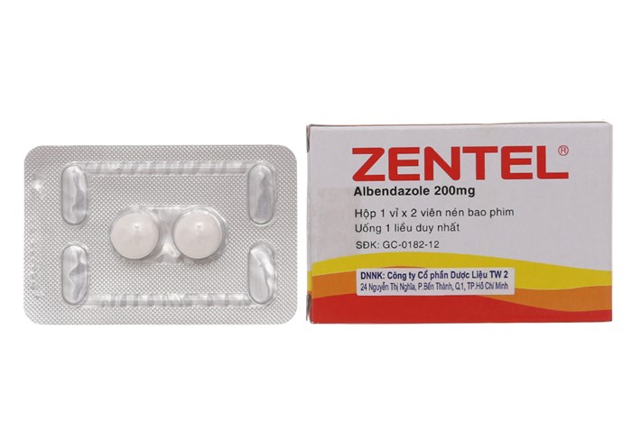 Zentel 200mg – Nhà thuốc Anh Châu