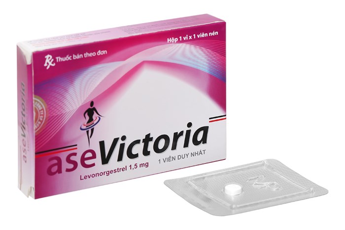 Thuốc tránh thai khẩn cấp Ase Victoria hộp 1 viên-Nhà thuốc An Khang