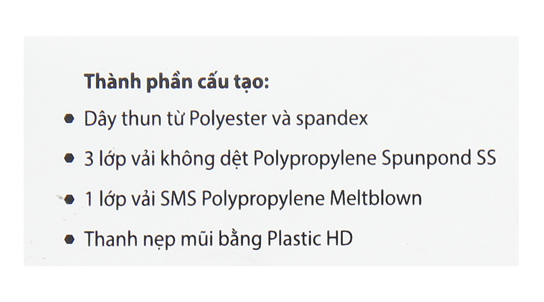 Khẩu trang y tế Trí Đức 4 lớp màu trắng
