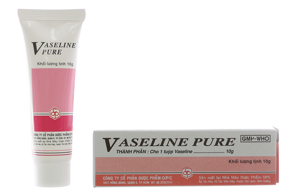 Dưỡng môi Vaseline Pure ngừa nứt nẻ, khô môi