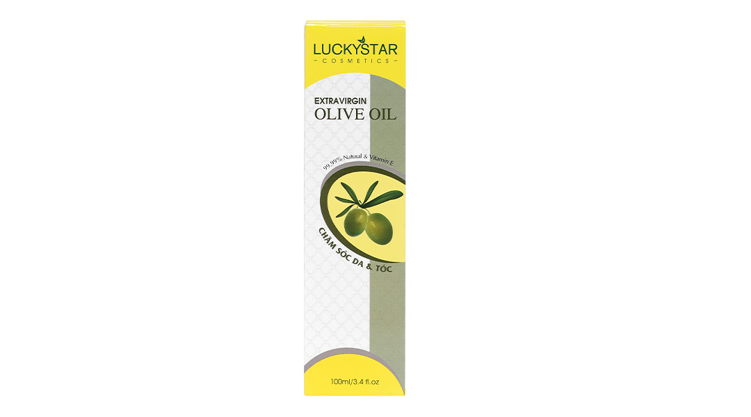 Tinh dầu Olive Lucky Star dưỡng da, dưỡng tóc chắc khỏe