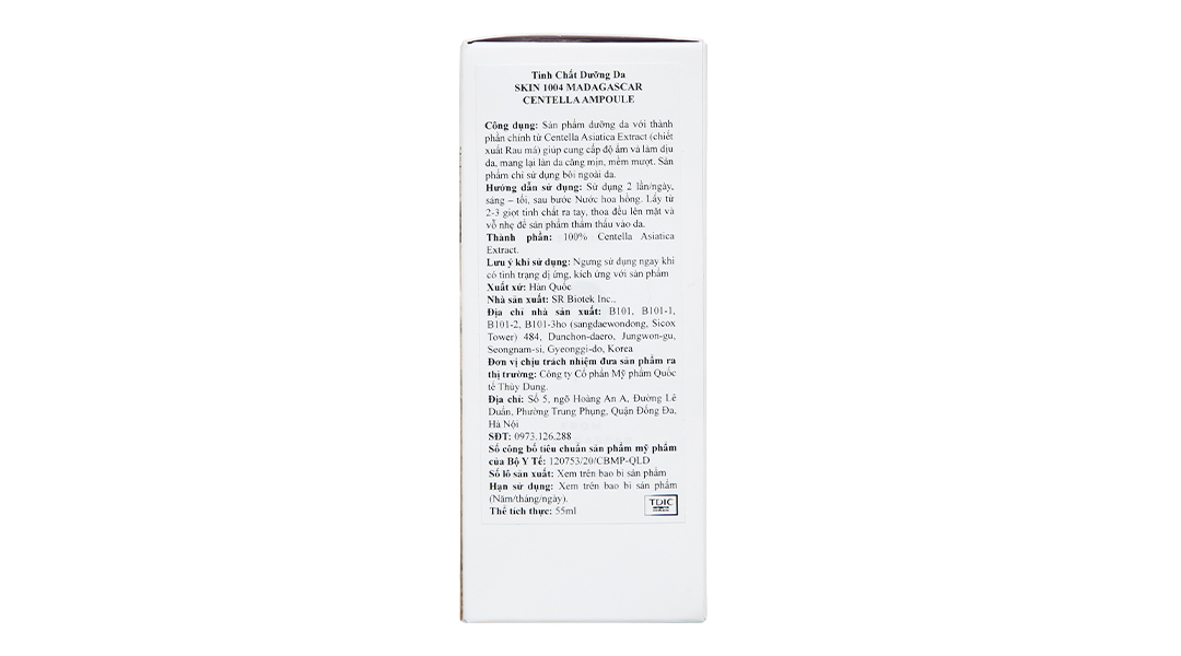 Tinh chất rau má Skin1004 Madagascar Centella Ampoule dưỡng ẩm da