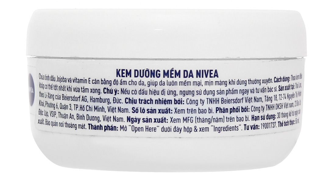 Kem dưỡng ẩm Nivea Soft làm mềm da