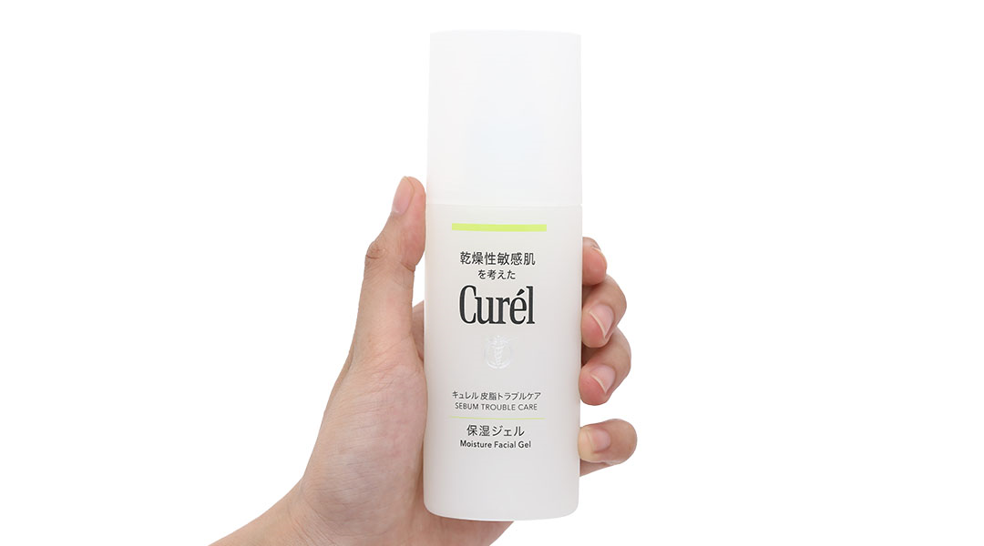 Gel Curél kiểm soát bã nhờn, ngừa mụn cho da dầu và da nhạy cảm