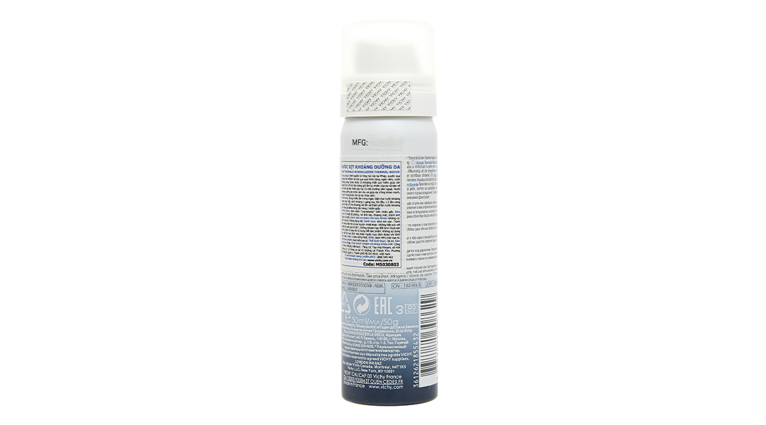 Xịt khoáng Vichy Eau Thermale Mineralizing dưỡng da