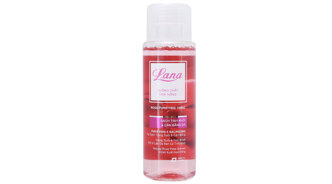 Nước hoa hồng Lana Rose Tonic sạch lỗ chân lông