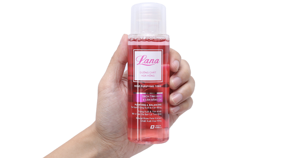 Nước hoa hồng Lana Rose Tonic sạch lỗ chân lông