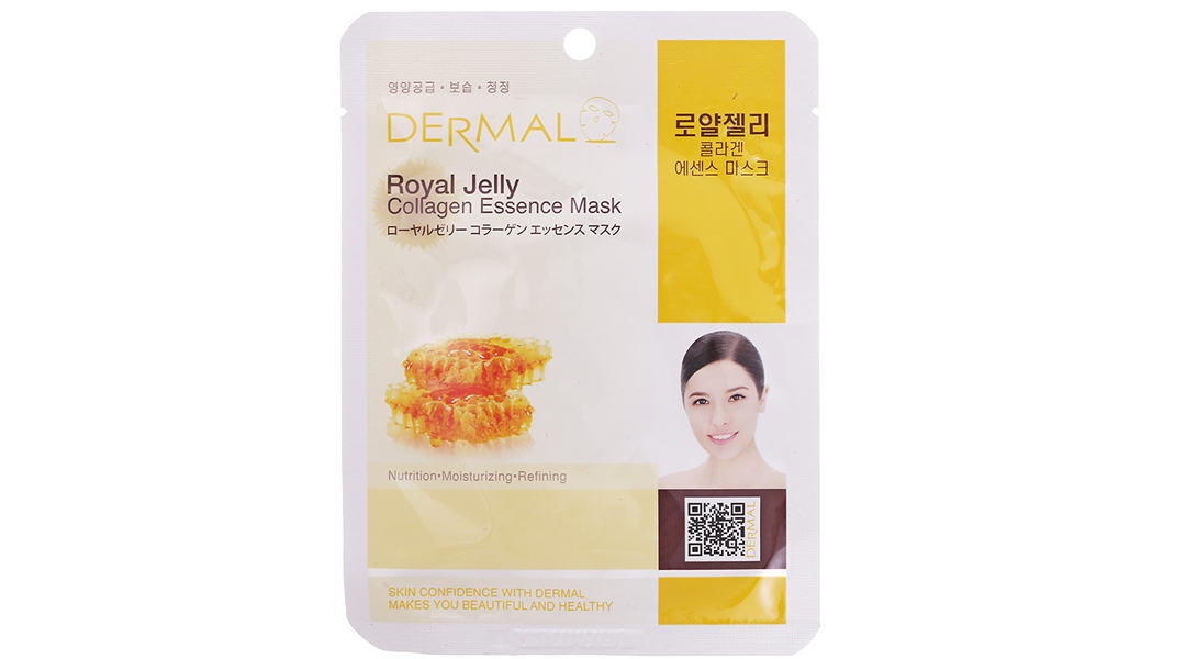 Mặt nạ cấp ẩm Dermal collagen chiết xuất sữa ong chúa ngừa lão hóa