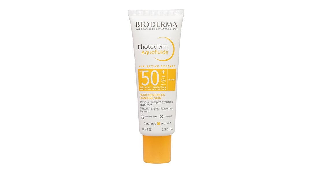 Kem chống nắng Bioderma Photoderm Aquafluide SPF50+ giảm bóng nhờn