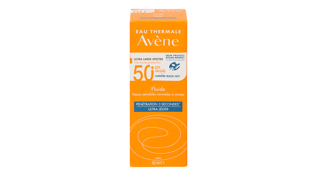 Kem chống nắng Avène Fluide SPF50+ cho da thường và da hỗn hợp