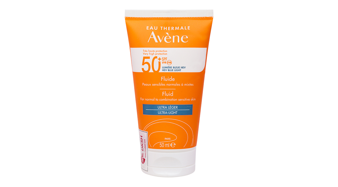 Kem chống nắng Avène Fluide SPF50+ cho da thường và da hỗn hợp