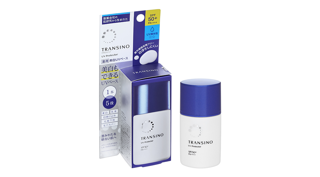 Kem chống nắng Transino UV Protector SPF 50+/PA++++ dưỡng ẩm, trắng da
