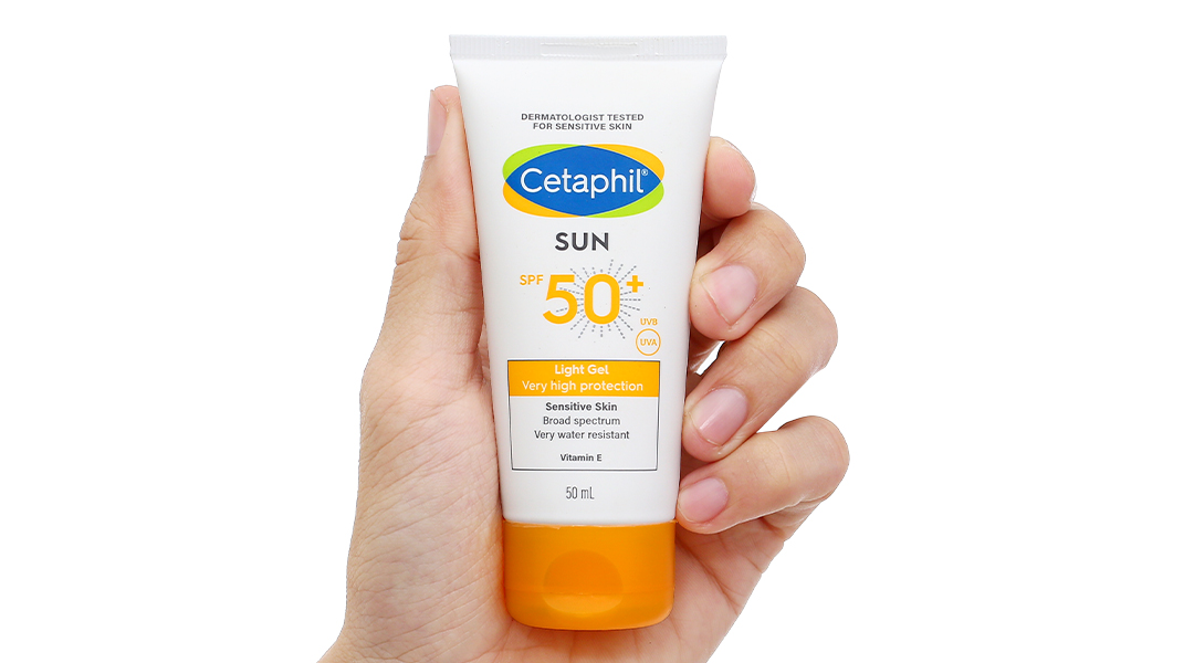 Gel chống nắng Cetaphil Sun SPF50+ dành cho da nhạy cảm