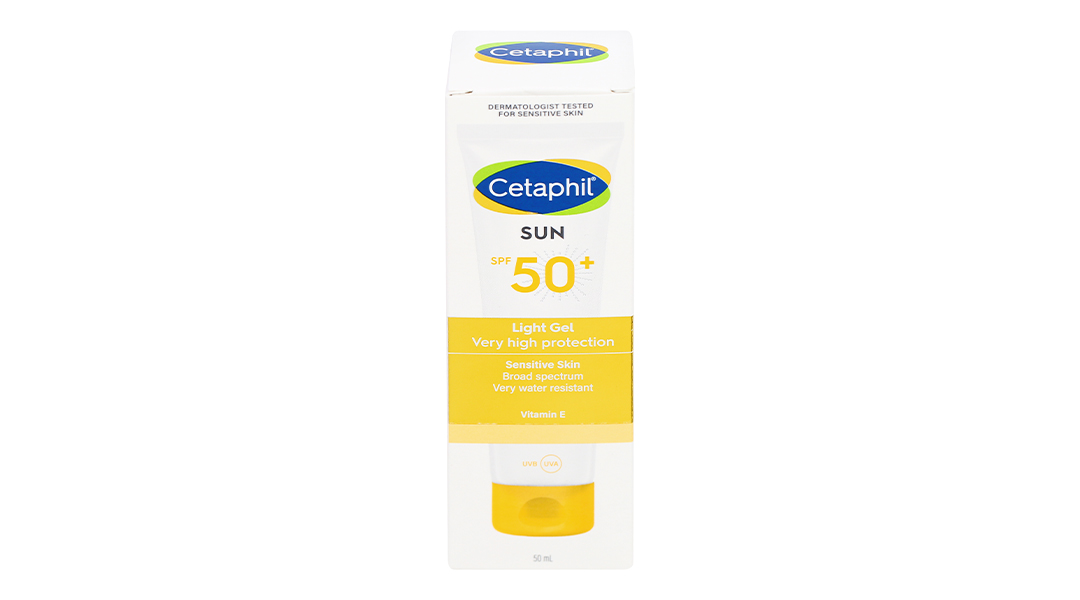Gel chống nắng Cetaphil Sun SPF50+ dành cho da nhạy cảm