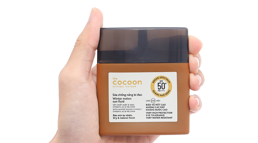 Sữa chống nắng Cocoon bí đao quang phổ rộng