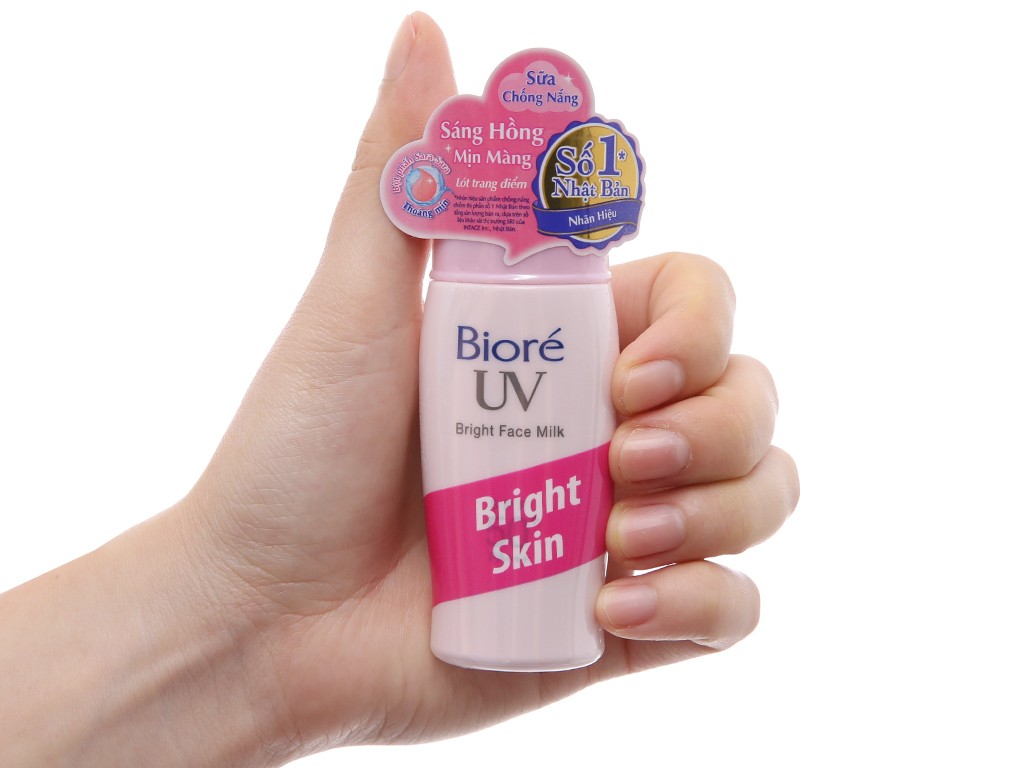 Sữa chống nắng Bioré UV SPF 50+/PA+++ sáng hồng tự nhiên