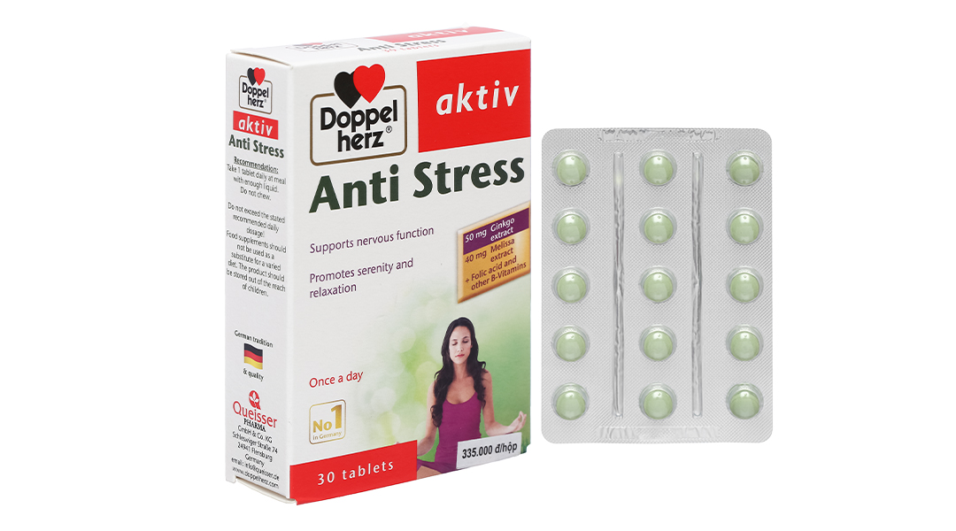 Doppelherz Aktiv Anti Stress hộp 30 viên