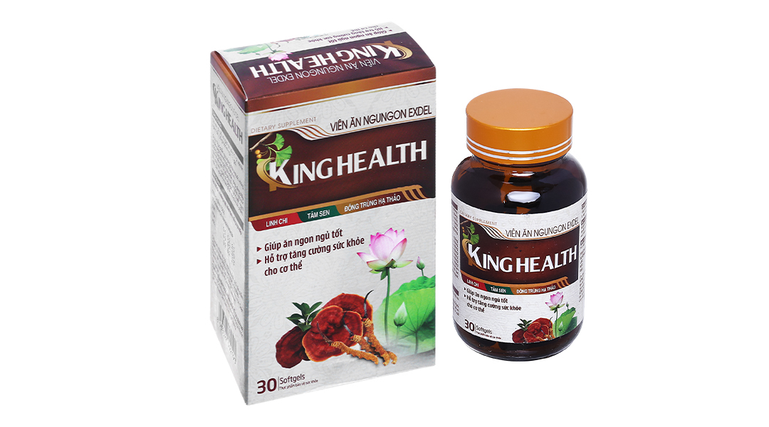 Viên Ăn Ngủ Ngon Exdel King Health Hộp 30v