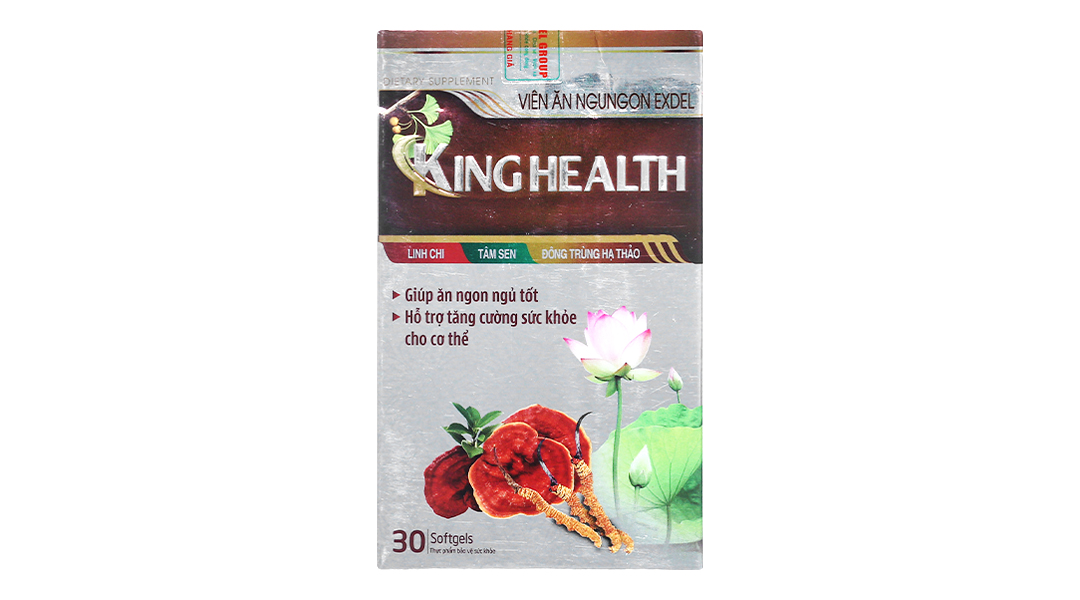 Viên Ăn Ngủ Ngon Exdel King Health Hộp 30v