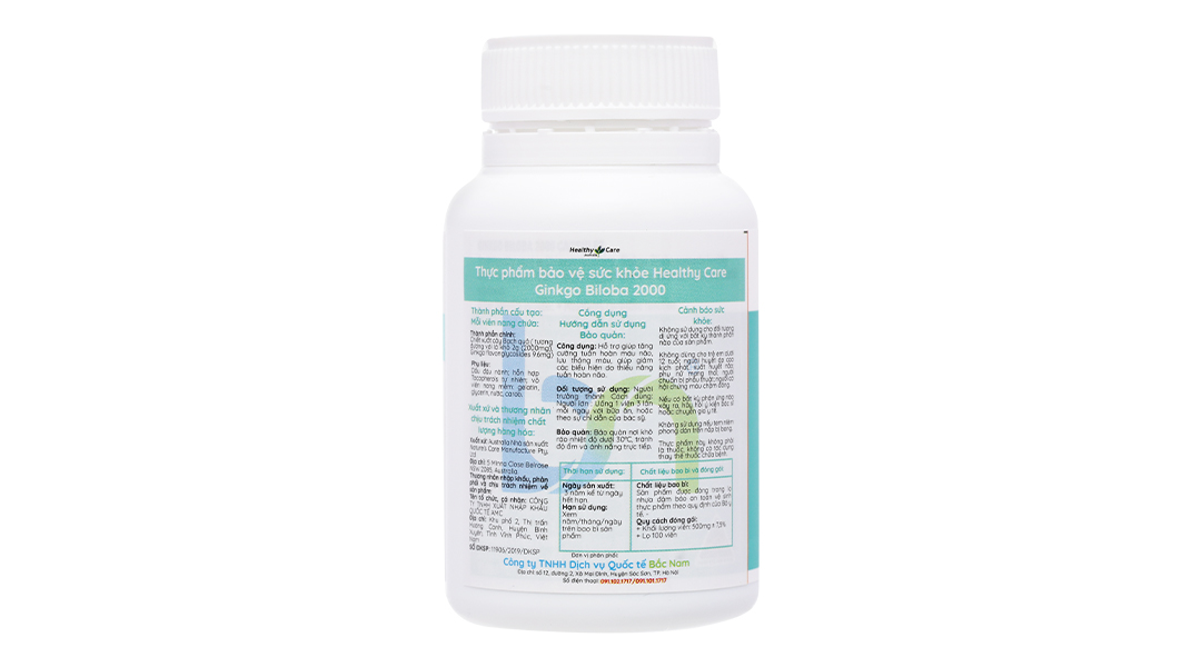 Healthy Care Ginkgo Biloba