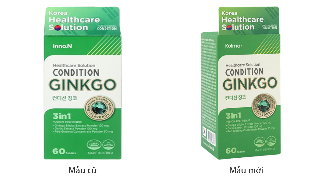 Thực phẩm bảo vệ sức khỏe Condition Ginkgo