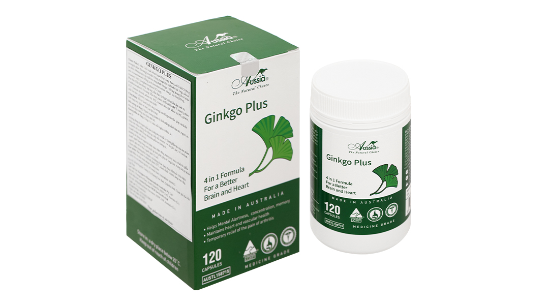 Thuốc bổ não Ginkgo Plus - Bí quyết cải thiện trí nhớ và sức khỏe não bộ