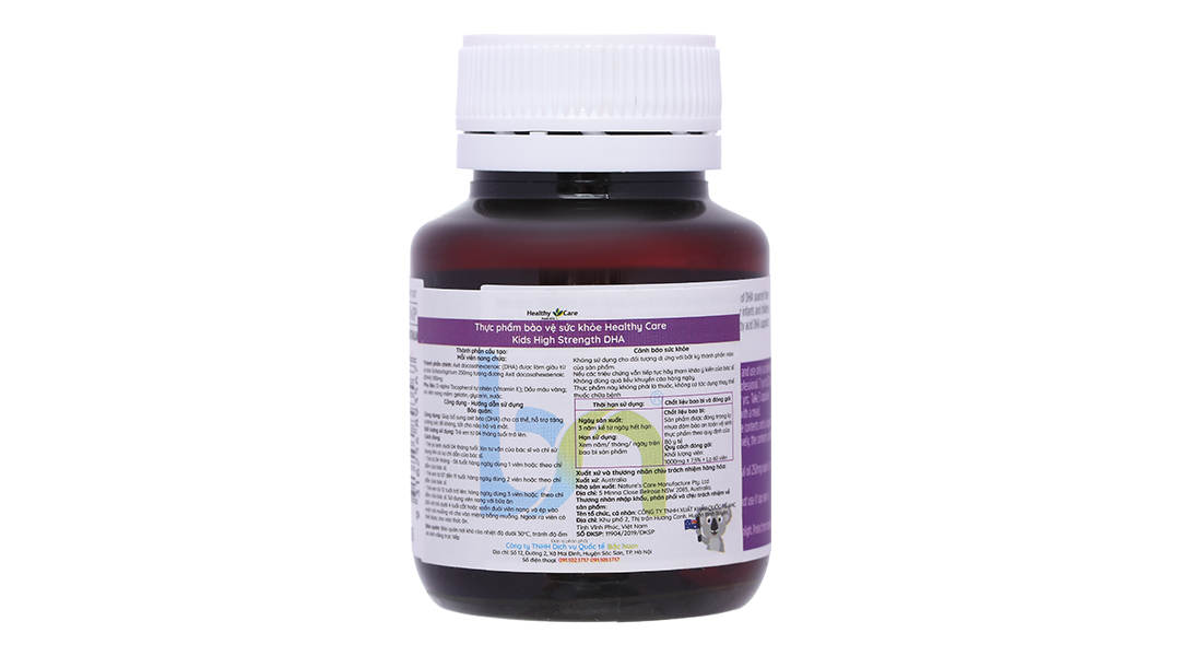 Thực phẩm bảo vệ sức khỏe Healthy Care Kids High Strength DHA