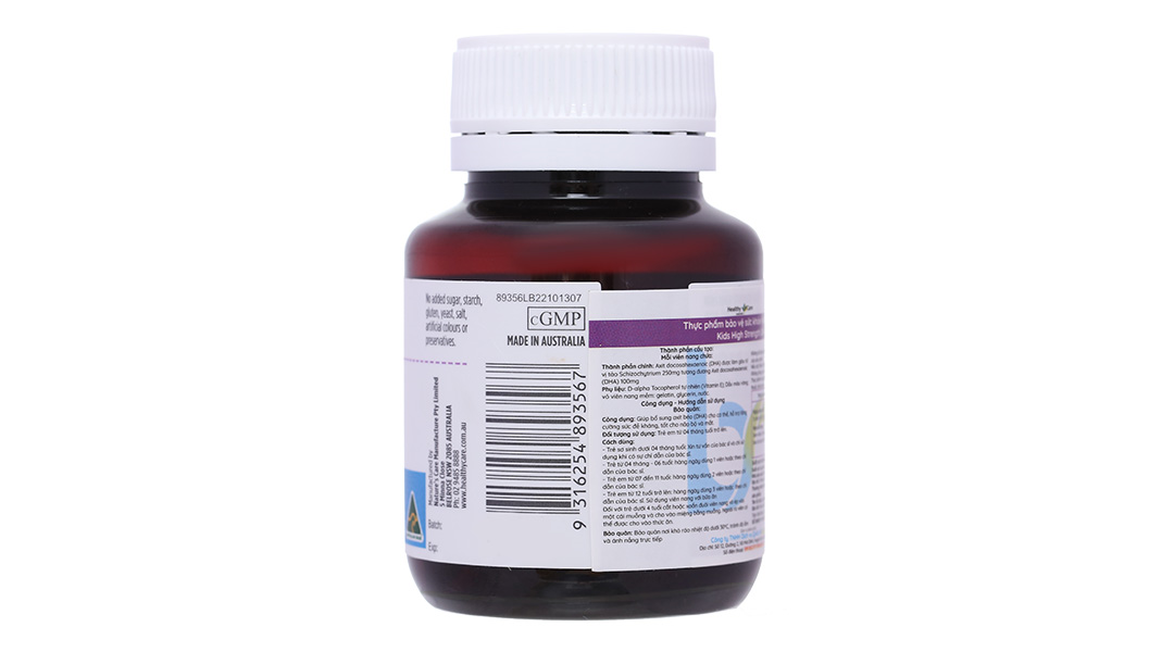 Thực phẩm bảo vệ sức khỏe Healthy Care Kids High Strength DHA