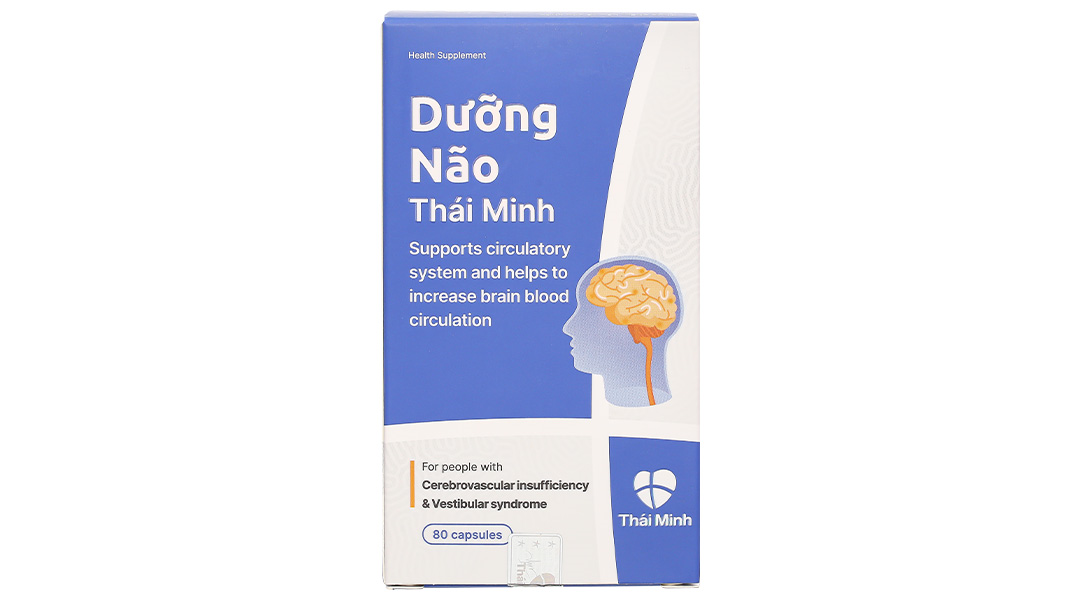 Viên uống hỗ trợ tuần hoàn não dưỡng não Thái Minh