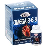 Viên uống Omega 3-6-9 UBB hộp 100 viên-Nhà thuốc An Khang