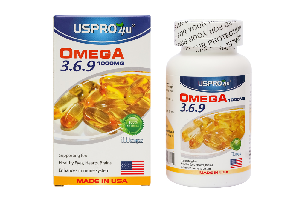 Uspro Omega 3,6,9 Hộp 100v