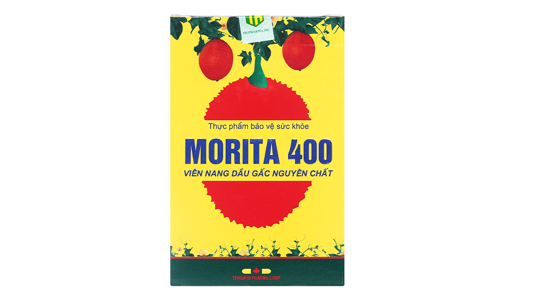 Dầu gấc Morita 400 giảm lão hóa mắt, cải thiện thị lực