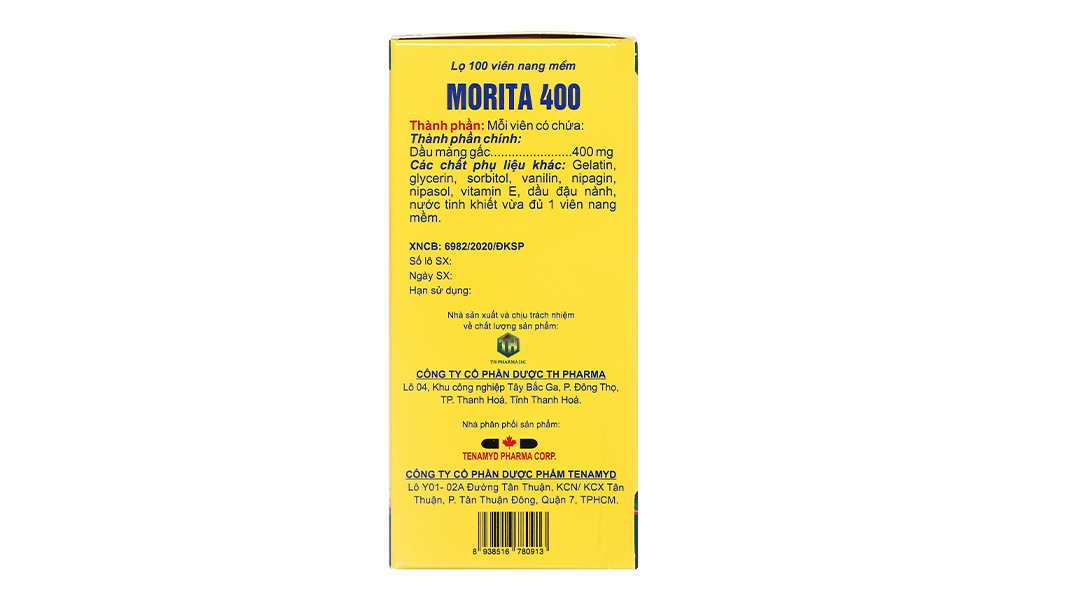 Dầu gấc Morita 400 giảm lão hóa mắt, cải thiện thị lực