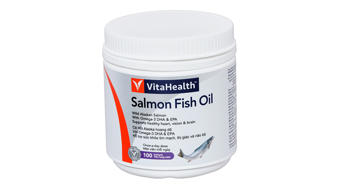 Vitahealth Salmon Fish Oil Hộp 100v
