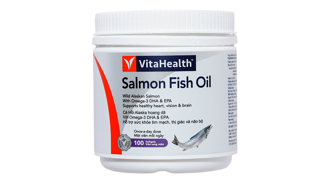Vitahealth Salmon Fish Oil Hộp 100v