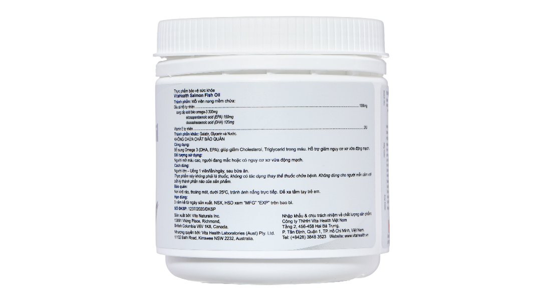 Vitahealth Salmon Fish Oil Hộp 100v