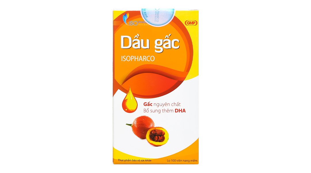 Dầu gấc IsoPharco giảm lão hóa, tăng thị lực