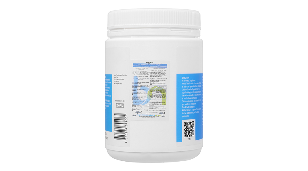 Healthy Care Fish Oil Omega-3 1000mg