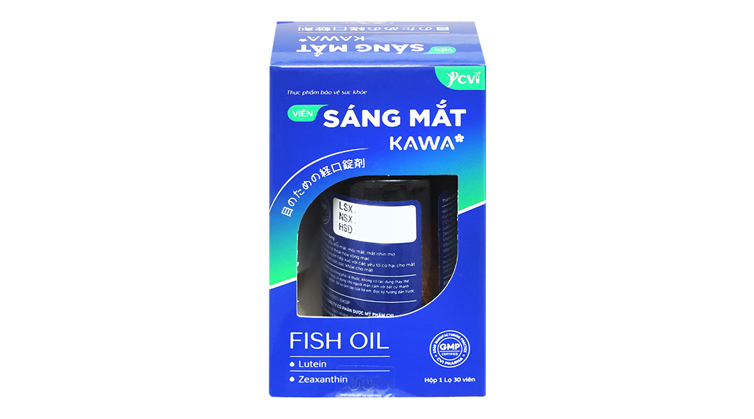 Thực phẩm bảo vệ sức khỏe Viên Sáng Mắt Kawa