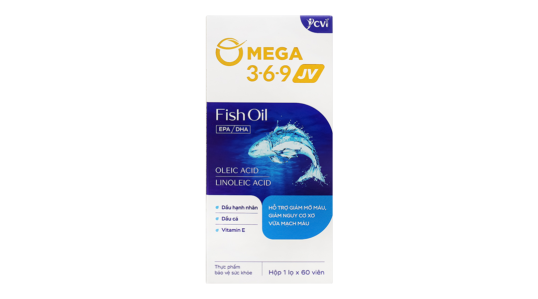 Thực phẩm bảo vệ sức khỏe Omega 3-6-9 JV