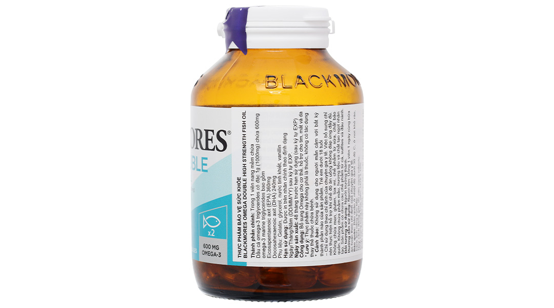 Thực phẩm bảo vệ sức khỏe Blackmore Omega Double High Strength Fish Oil